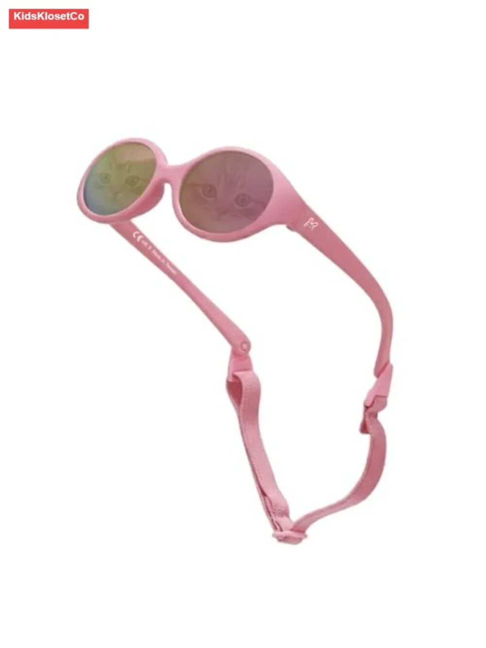 Polarized Baby Toddler Sunglasses UV400 Adjustable Strap Flexible TPEE Frame